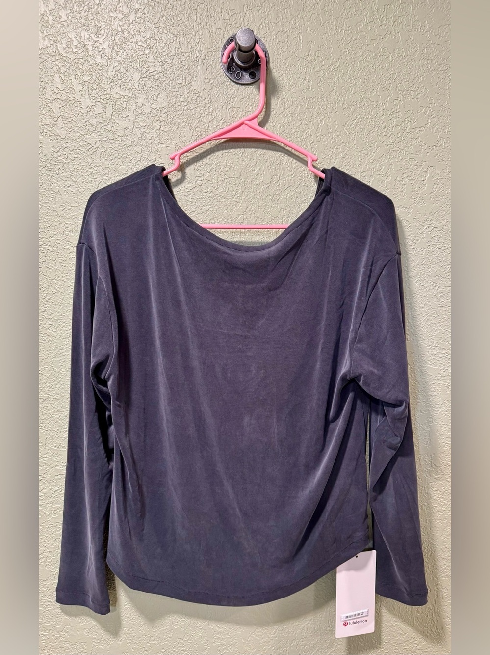 Lululemon Drapey Softstreme Boatneck Top Small NWT